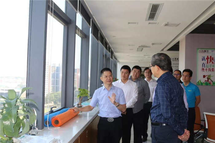 中共贛州市委常委、統戰部長彭業明等領導一行到訪廣東博皓考察指導-2