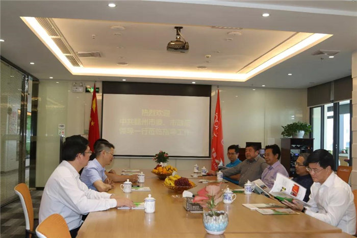 中共贛州市委常委、統戰部長彭業明等領導一行到訪廣東博皓考察指導-3