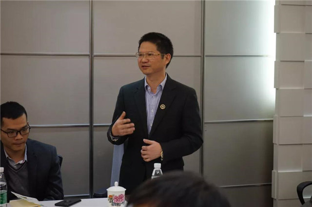南部地區(qū)不飽和樹脂生產企業(yè)座談會在廣東博皓圓滿舉行，廣東博皓董事長賴厚平先生作了發(fā)言